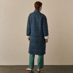 Deep Teal Linen Housecoat 15 Deep Teal Linen Housecoat -Home Luxury Store 12 d42d69c2 6b55 429e ba41 c645bfa80a56