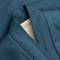 Deep Teal Linen Housecoat 12 Deep Teal Linen Housecoat -Home Luxury Store 3 e391e57a 27cb 480d bcd7 2fe6c495b948