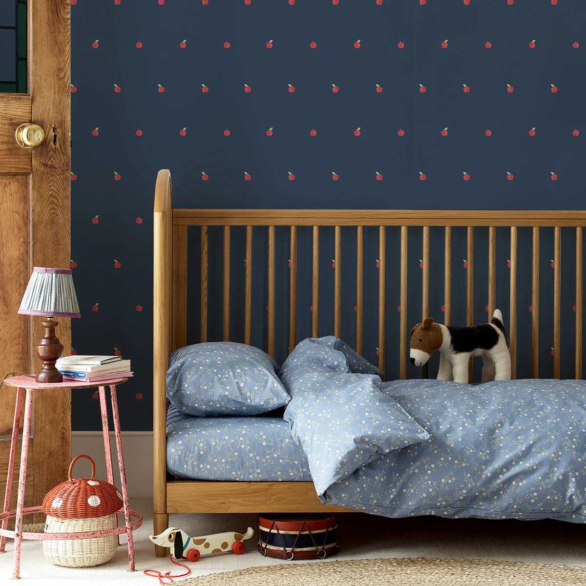 Moonlit Blue Apple Wallpaper 5 Moonlit Blue Apple Wallpaper - Image 3