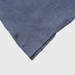 Blueberry Linen Night Dress -Home Luxury Store Blueberry Night Dress Detail2 Piglet in Bed