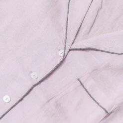 Blush Pink Linen Night Shirt 13 Blush Pink Linen Night Shirt -Home Luxury Store Blush Pink Night Shirt Button Detail Piglet in Bed