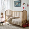 Ochre Seersucker Kids Stripe Cotton Bedding Set -Home Luxury Store Butterscotch Seersucker Lifestyle 1
