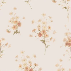 Cream Blush Daisy Bouquet Wallpaper 7 Cream Blush Daisy Bouquet Wallpaper -Home Luxury Store Daisy Bouquet Cream Blush 2