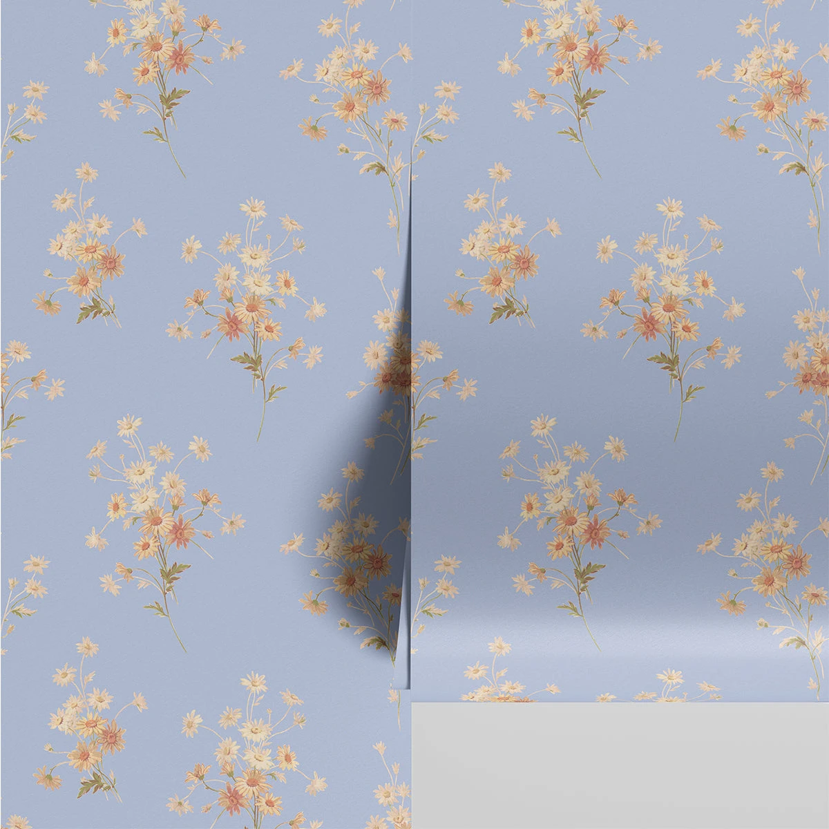 Heather Blue Daisy Bouquet Wallpaper 3 Heather Blue Daisy Bouquet Wallpaper