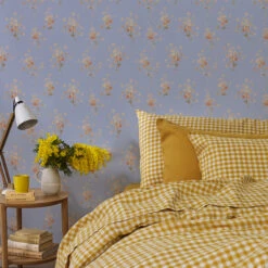 Heather Blue Daisy Bouquet Wallpaper 7 Heather Blue Daisy Bouquet Wallpaper -Home Luxury Store Daisy Bouquet Heather Blue 3