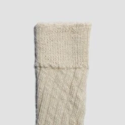 Ecru Alpaca Bed Socks -Home Luxury Store EcruAlpacaBedSocks2