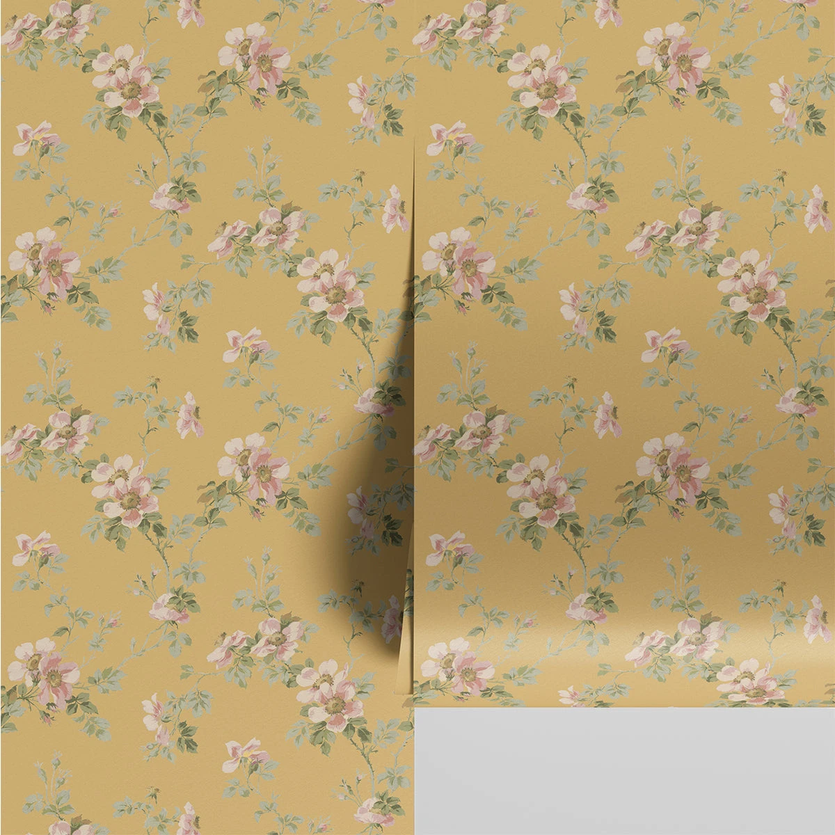 Butterscotch Field Rose Wallpaper 4 Butterscotch Field Rose Wallpaper - Image 2