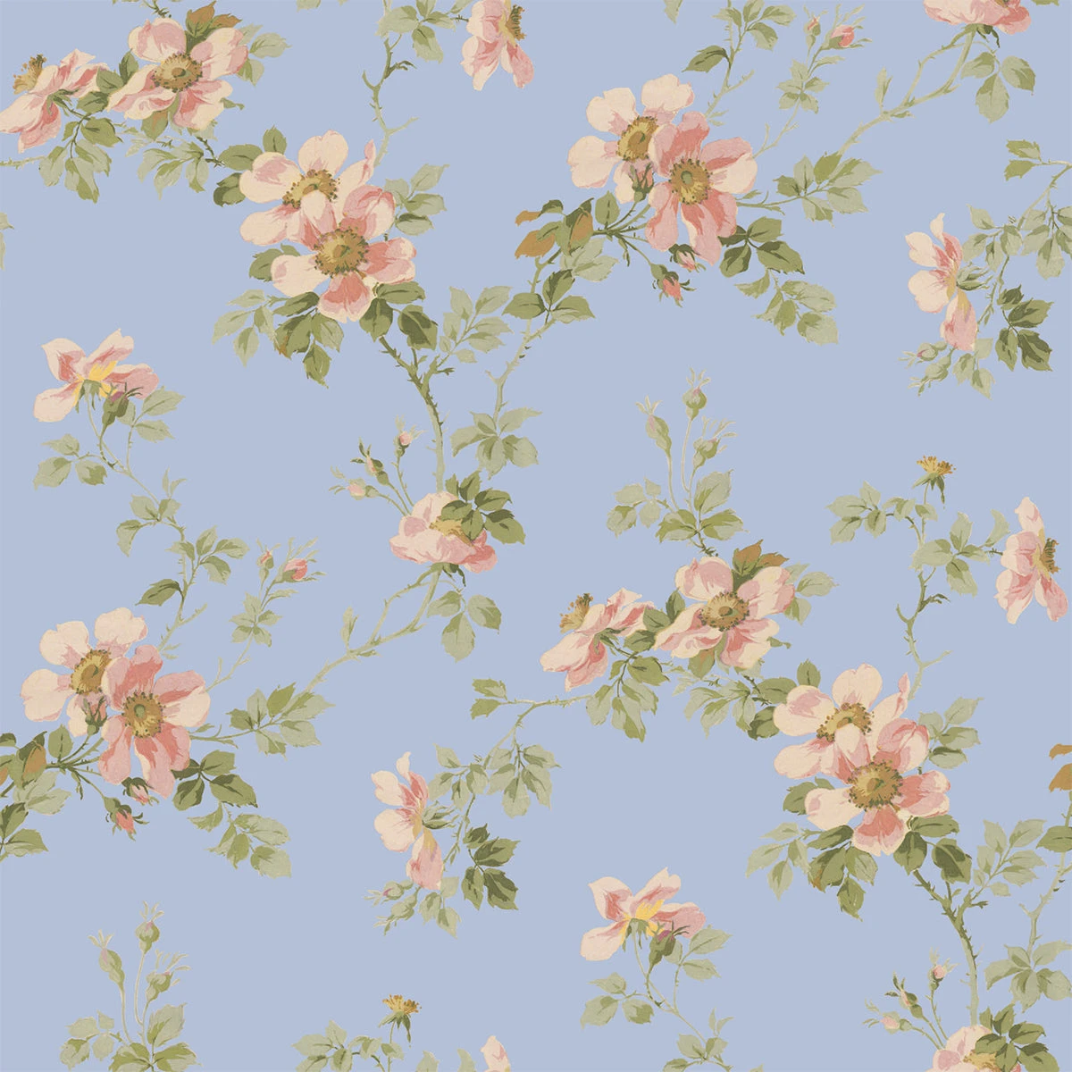 Heather Blue Field Rose Wallpaper 3 Heather Blue Field Rose Wallpaper - Image 2