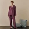 Fresh Fig Linen Tencel Pyjama Trouser Set -Home Luxury Store FreshFigLinenTencilWomen sPyjamaTrouserSet 1635