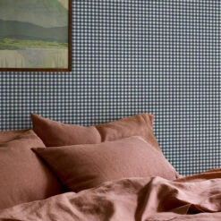 Home Luxury Store -Home Luxury Store Gingham Titan Blue 3