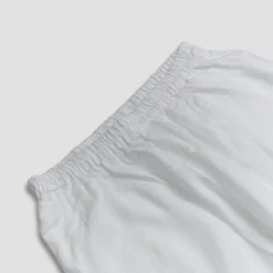 White Linen Pyjama Trousers 8 White Linen Pyjama Trousers -Home Luxury Store Linen Pyjamas Trouser White Piglet in Bed h1