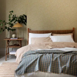 Butterscotch Meadow Floral Wallpaper -Home Luxury Store Meadow Floral Butterscotch 3