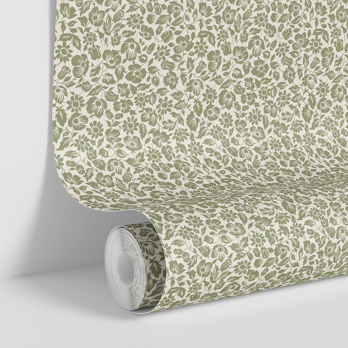 Sage Meadow Floral Wallpaper 6 Sage Meadow Floral Wallpaper - Image 4