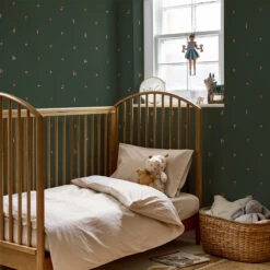 Fern Green Mushrooms Wallpaper -Home Luxury Store Mushroom Fern Green 3