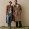 Mushroom Organic Cotton Robe 1 Mushroom Organic Cotton Robe -Home Luxury Store MushroomHoodedDressingGown 6982 1200x1200 WEB
