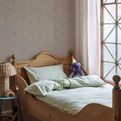 Mushroom Grey Pears Wallpaper