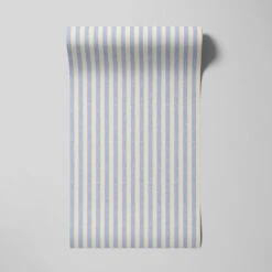 Meadow Blue Pembroke Stripe Wallpaper -Home Luxury Store Pembroke Stripe Meadow Blue 4