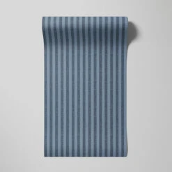 Navy Pembroke Stripe Wallpaper -Home Luxury Store Pembroke Stripe Navy 4