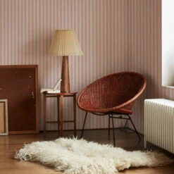 Pink Bloom Pembroke Stripe Wallpaper -Home Luxury Store Pembroke Stripe Pink Bloom 3