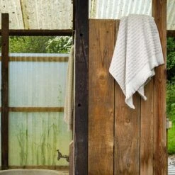 Birch Basketweave Cotton Bath Towel 9 Birch Basketweave Cotton Bath Towel -Home Luxury Store Piglet in Bed Bathroom Collection Basketweave Cotton Bath Towel Birch 1