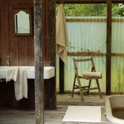 Birch Basketweave Cotton Towels