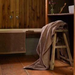 Mushroom Organic Cotton Bath Mat -Home Luxury Store Piglet in Bed Bathroom Collection Organic Cotton Bath Mat Mushroom 1