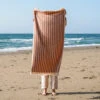 Sand Shell Pembroke Stripe Cotton Bath Towel 1 Sand Shell Pembroke Stripe Cotton Bath Towel -Home Luxury Store Piglet in Bed Bathroom Collection Pembroke Stripe Cotton Towels Sand Shell 1 89de67f6 5177 4515 a6f2 7fb2490e2cf0