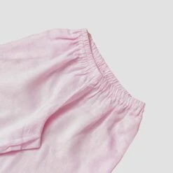 Blush Pink Linen Pyjama Trousers 8 Blush Pink Linen Pyjama Trousers -Home Luxury Store Piglet in Bed Blush Pink Linen Pyjama Trousers 3 9f6fe584 7317 4916 b162 a33d924064c9