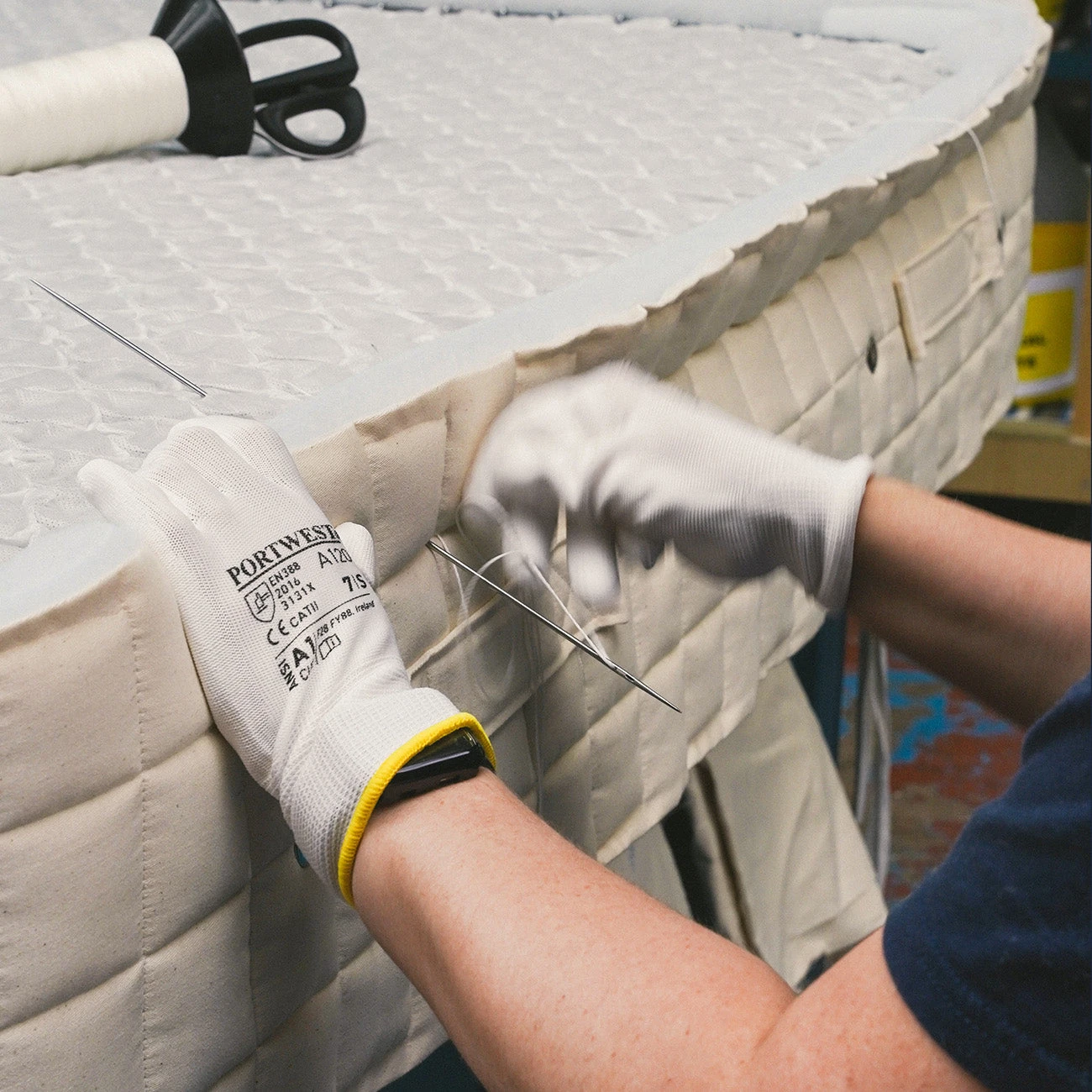 Cortelferry Pocket Sprung Wool And Cotton Mattress 8 Cortelferry Pocket Sprung Wool And Cotton Mattress - Image 6