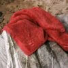 Mineral Red Organic Cotton Bath Towel 1 Mineral Red Organic Cotton Bath Towel -Home Luxury Store Piglet in Bed Organic Cotton Towel Mineral Red Lifestyle 2
