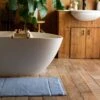 Warm Blue Bath Mat