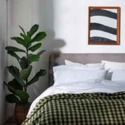 White Washed Cotton Percale Pillowcases (Pair) -Home Luxury Store Piglet in Bed Washed Cotton Bedding White Lifestyle 2 3e115723 344d 41e2 a3ee c97f3324789a