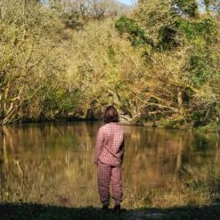 Mineral Red Gingham Pyjama Trouser Set