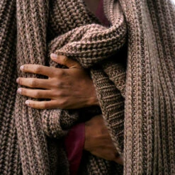 Caramel Wool Knit Throw 10 Caramel Wool Knit Throw -Home Luxury Store Piglet in Bed Wool Knit Throw Caramel Lifestyle 2 7196b6fd d8a9 4793 8e11 00ca09180a88