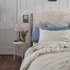 New Arrival 9 Parchment Washed Cotton Percale Pillowcases (Pair)