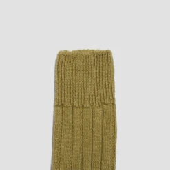 Botanical Green Alpaca Bed Socks -Home Luxury Store PigletinBed AlpacaBedSocks BotanicalGreen 2 GreyBG