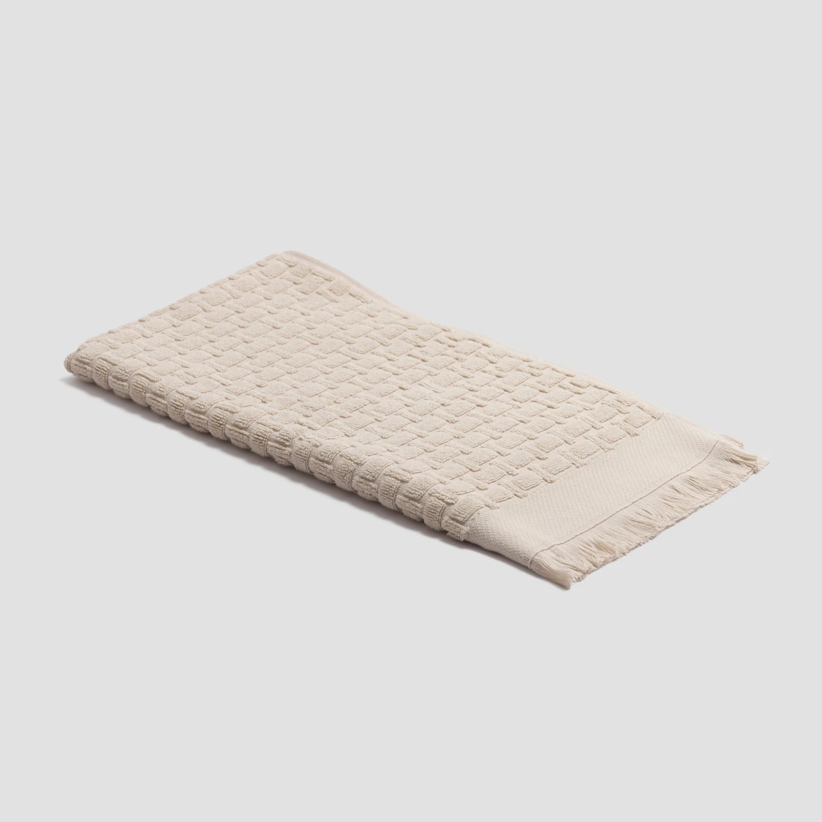 Birch Basketweave Cotton Hand Towel 5 Birch Basketweave Cotton Hand Towel - Image 3