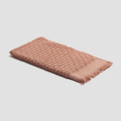 Creme Caramel Basketweave Cotton Hand Towel 8 Creme Caramel Basketweave Cotton Hand Towel -Home Luxury Store PigletinBed BathroomCollection BasketweaveCottonHandTowel CremeCaramel 1 GreyBG