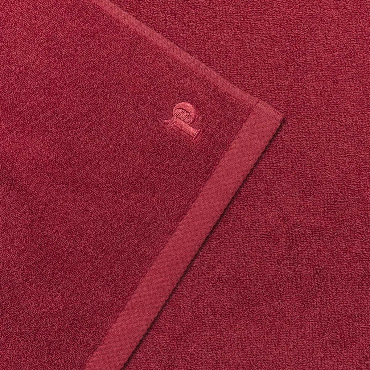 Mineral Red Organic Cotton Bath Mat 5 Mineral Red Organic Cotton Bath Mat - Image 3