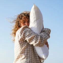 Eco Pillow -Home Luxury Store PigletinBed BeddingInserts RecycledSeaPlasticPillow Lifestyle 2