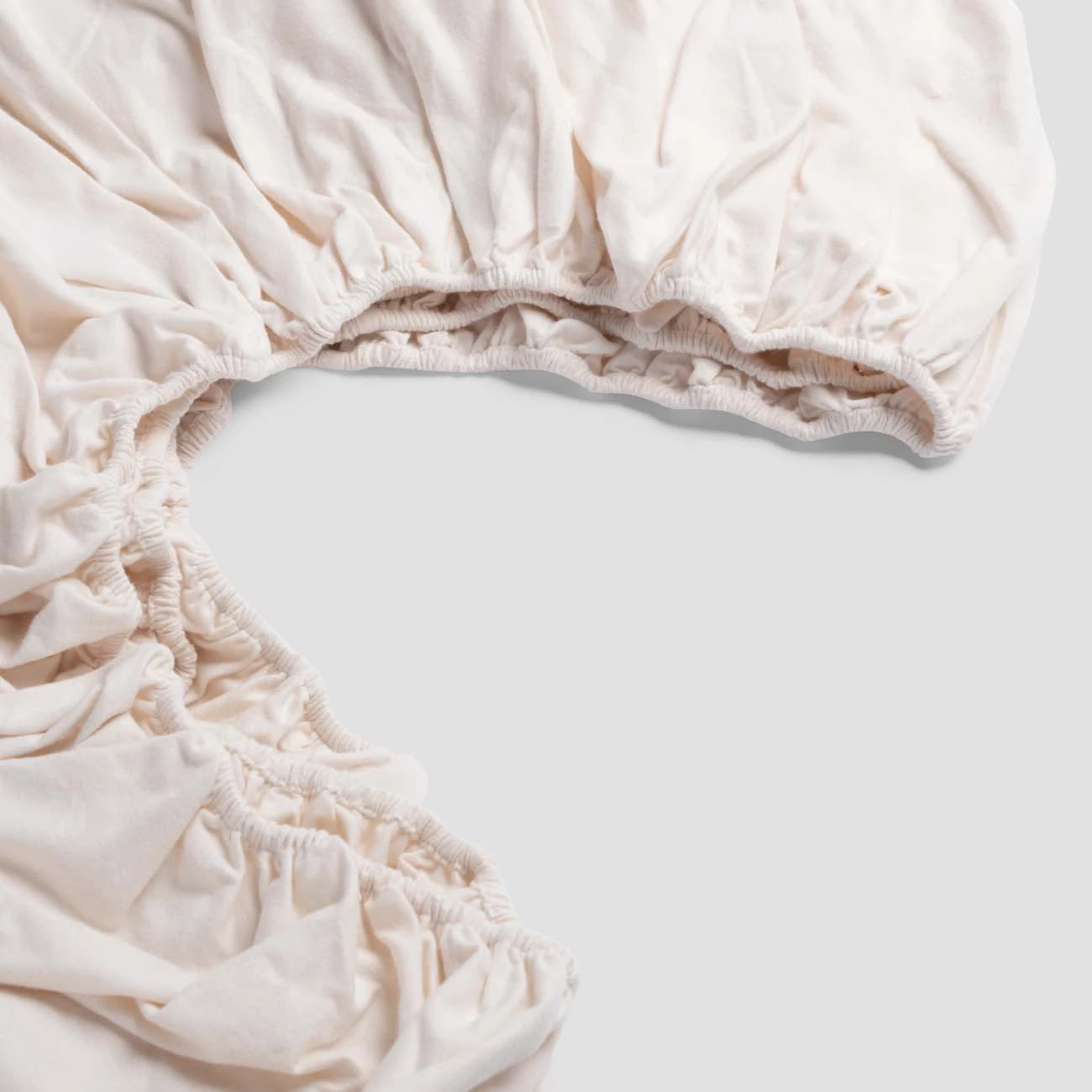 Alabaster Brushed Cotton Fitted Sheet 5 Alabaster Brushed Cotton Fitted Sheet - Image 3