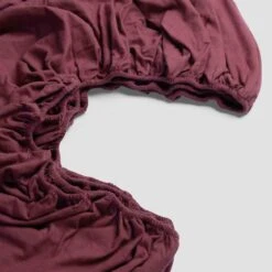 Thistle Brushed Cotton Fitted Sheet -Home Luxury Store PigletinBed BrushedCottonBedding FittedSheet Thistle 2 GreyBG