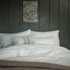 New Arrival 13 Alabaster Brushed Cotton Pillowcases (Pair)
