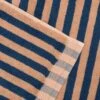 Blue & Porcini Pembroke Stripe Cotton Mat 2 Blue & Porcini Pembroke Stripe Cotton Mat -Home Luxury Store PigletinBed CottonBathMatDetail BluePorcini 1