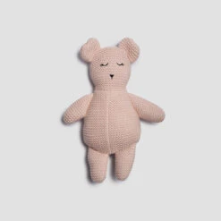 Chalk Knitted Teddy Bear