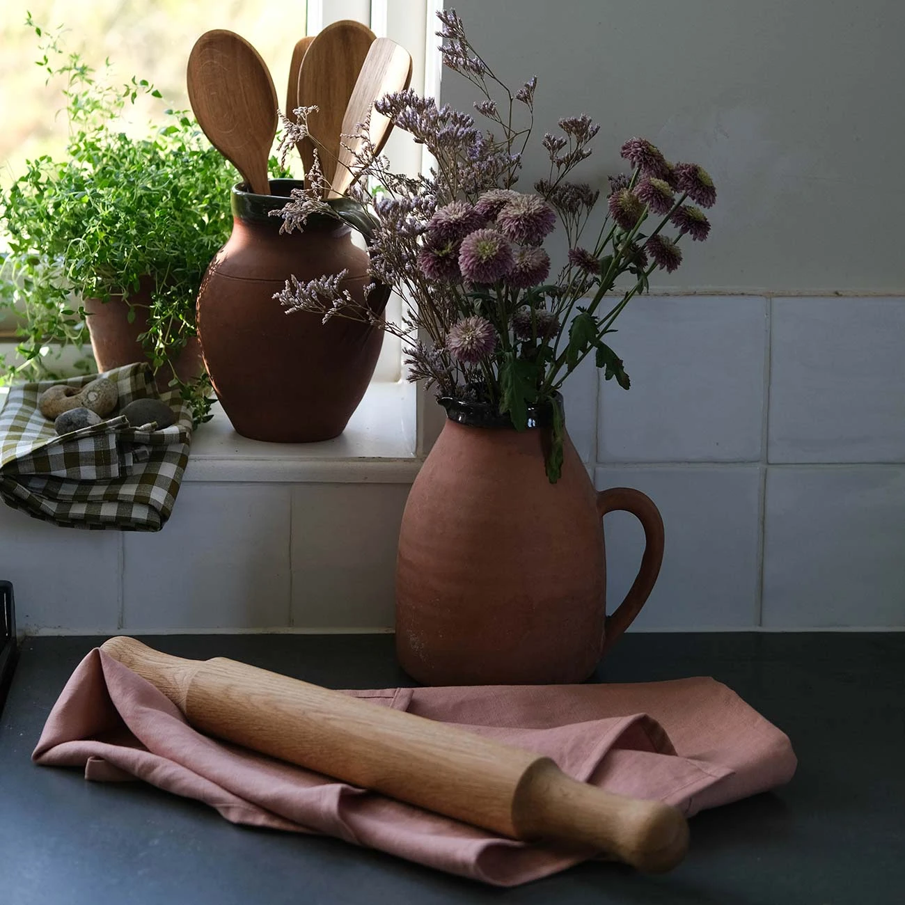 Fryth & Piglet In Bed Wooden Rolling Pin 3 Fryth & Piglet In Bed Wooden Rolling Pin