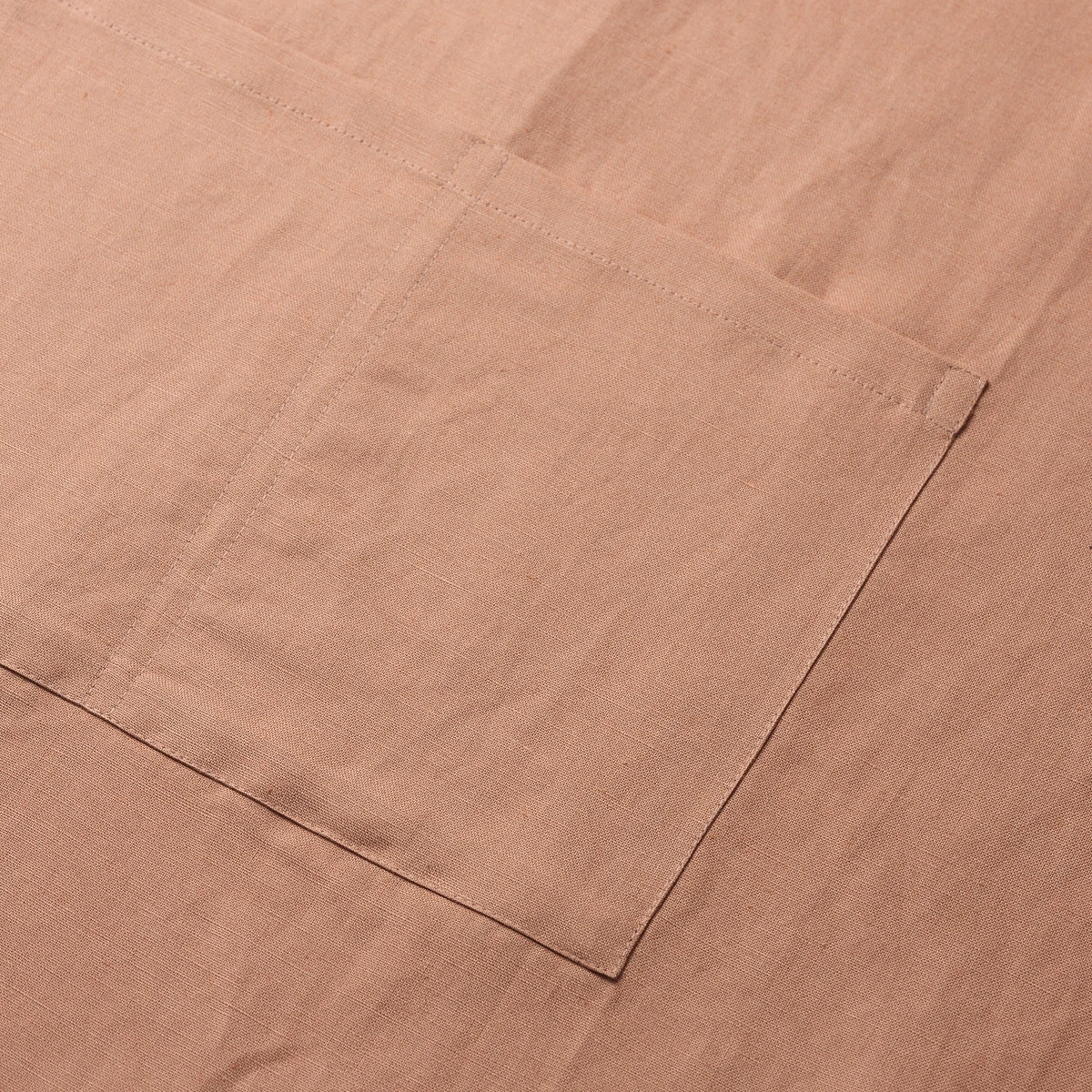 Warm Clay Linen Apron 5 Warm Clay Linen Apron - Image 3