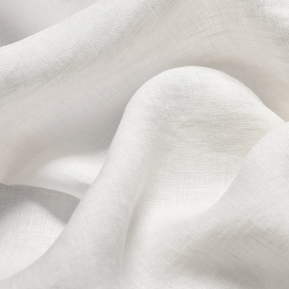 White Linen Curtains (Pair) 5 White Linen Curtains (Pair) - Image 3