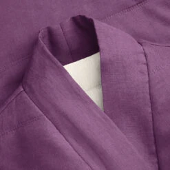 Fig Linen Housecoat 11 Fig Linen Housecoat -Home Luxury Store PigletinBed LinenHousecoat Fig3