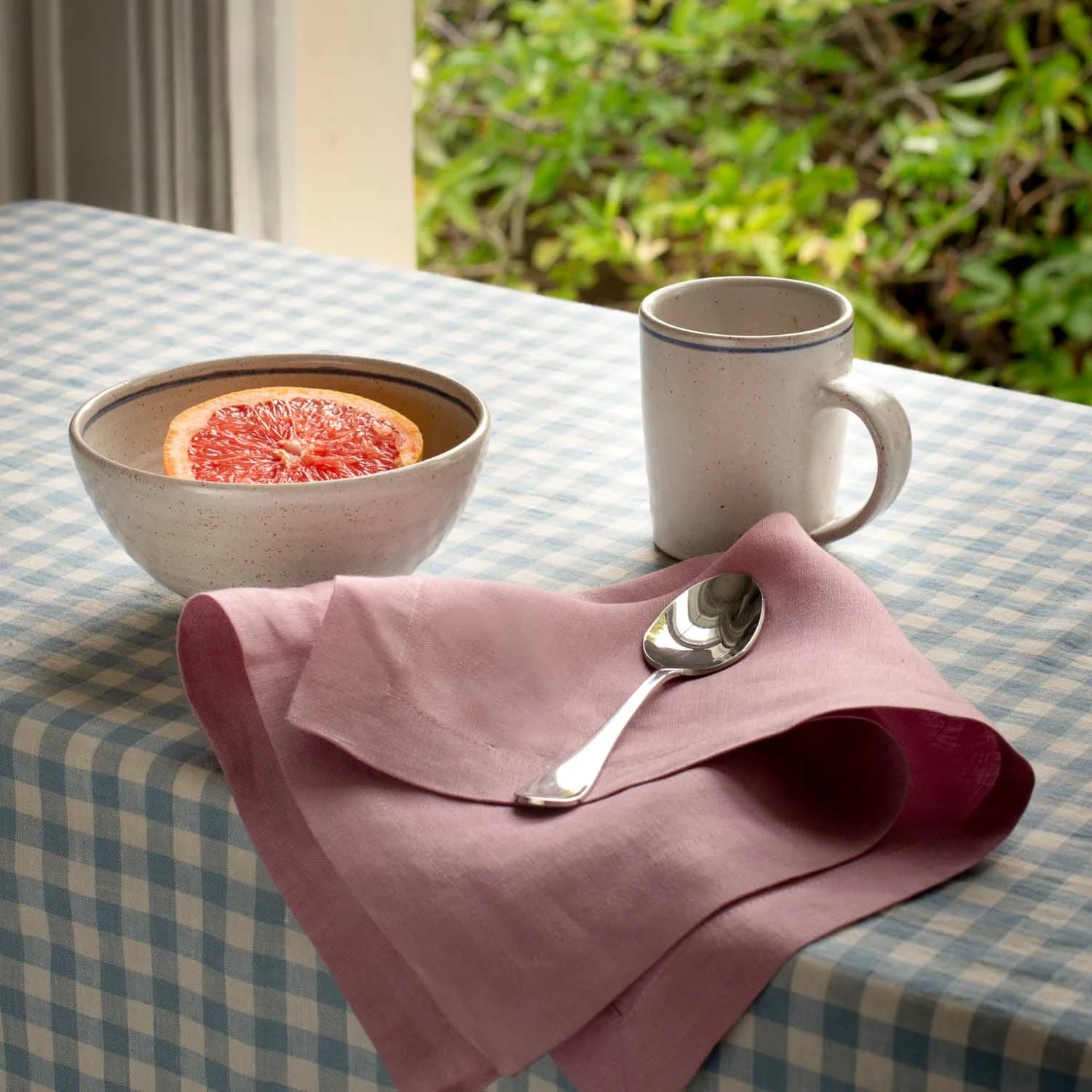 Raspberry Linen Napkins Set Of 4 6 Raspberry Linen Napkins Set Of 4 - Image 4